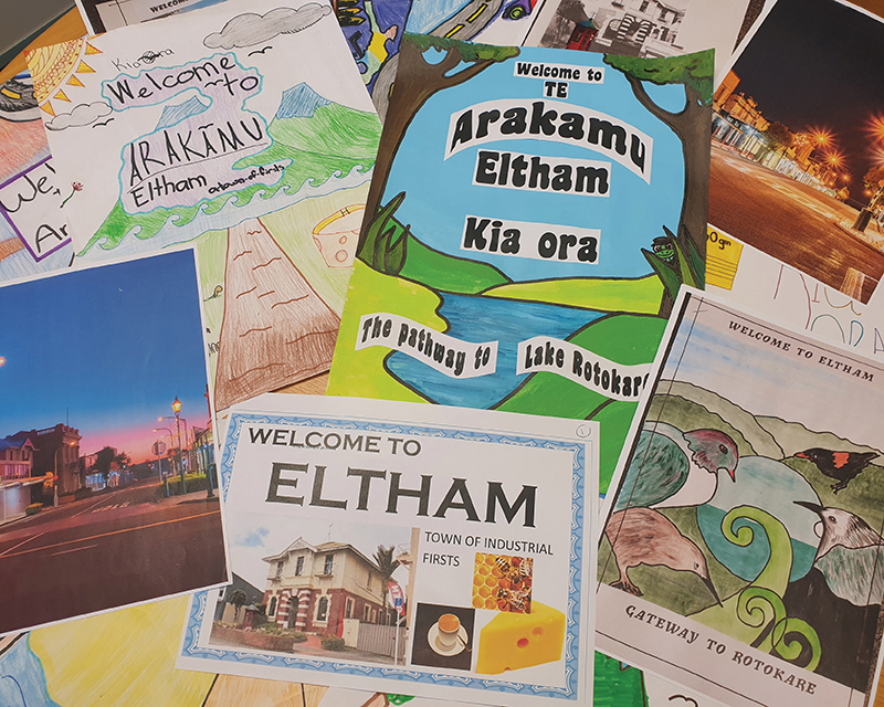 Picture of Eltham Town Sign Entries