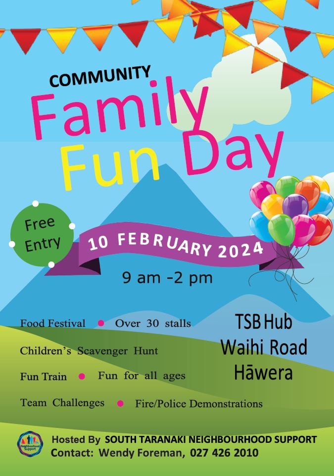 Community Family Fun Day - South Taranaki District Council