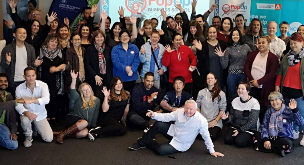 Image of participants at a Rebel Business School Training Workshop