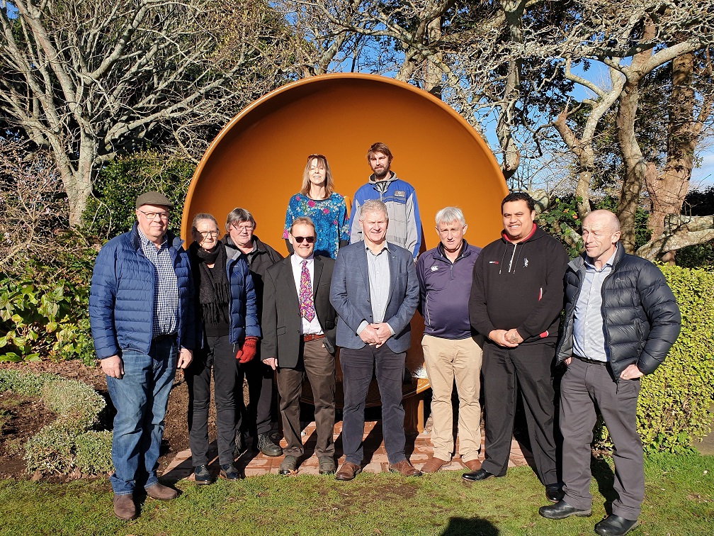 Sound dishes in King Edward Park, Hawera