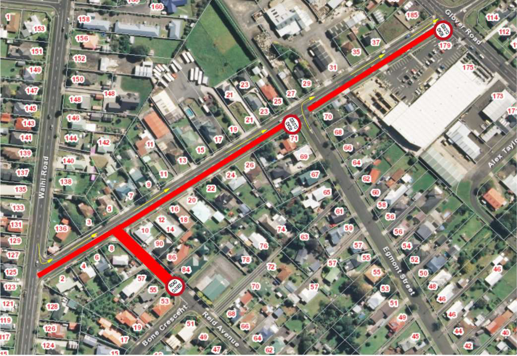 Map of Turuturu Road, Hawera